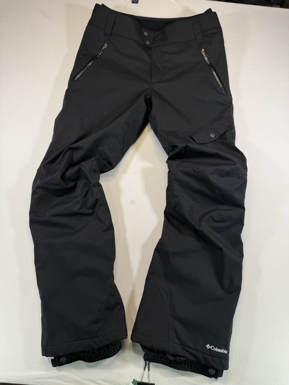 Columbia Omni-Heat Womens Insulated Snow Ski Pants Black Size M Waterproof